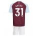 Maillot de foot Aston Villa Leon Bailey #31 Domicile vêtements enfant 2024-25 Manches Courtes (+ pantalon court)